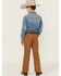 Image #3 - Cody James Boys' Benedetto Slim Bootcut Stretch Denim Jeans, Rust Copper, hi-res