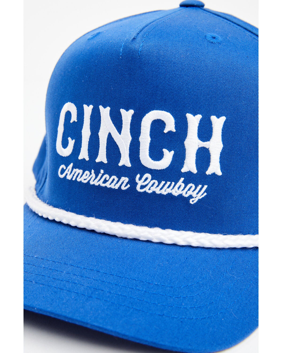 Image #2 - Cinch Men's Logo Rope Ball Cap, Royal Blue, hi-res