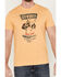Image #3 - Wrangler Men's Cowboy Seed Bag Short Sleeve Graphic T-Shirt, Yellow, hi-res