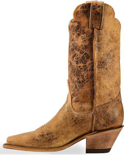 Image #2 - Justin Bent Rail Women's Wildwood Cowgirl Boots - Square Toe, , hi-res