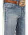 Cody James Men's Buckskin Light Wash Stretch Slim Straight Jeans , Blue, hi-res