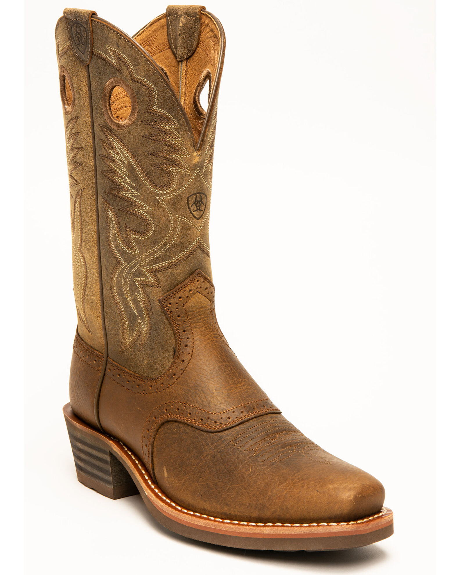 Ariat Men s Heritage Rough Stock Western Performance Boots Square Toe Boot Barn