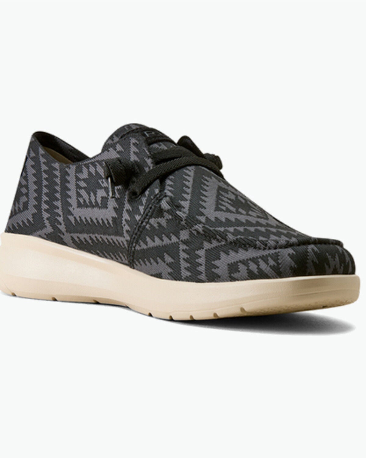 Image #1 - Ariat Men's Hilo Casual Shoes - Moc Toe, Black, hi-res