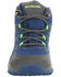 Image #3 - Northside Boys' Hargrove Mid Lace-Up Waterproof Hiking Boots - Soft Toe, Navy, hi-res