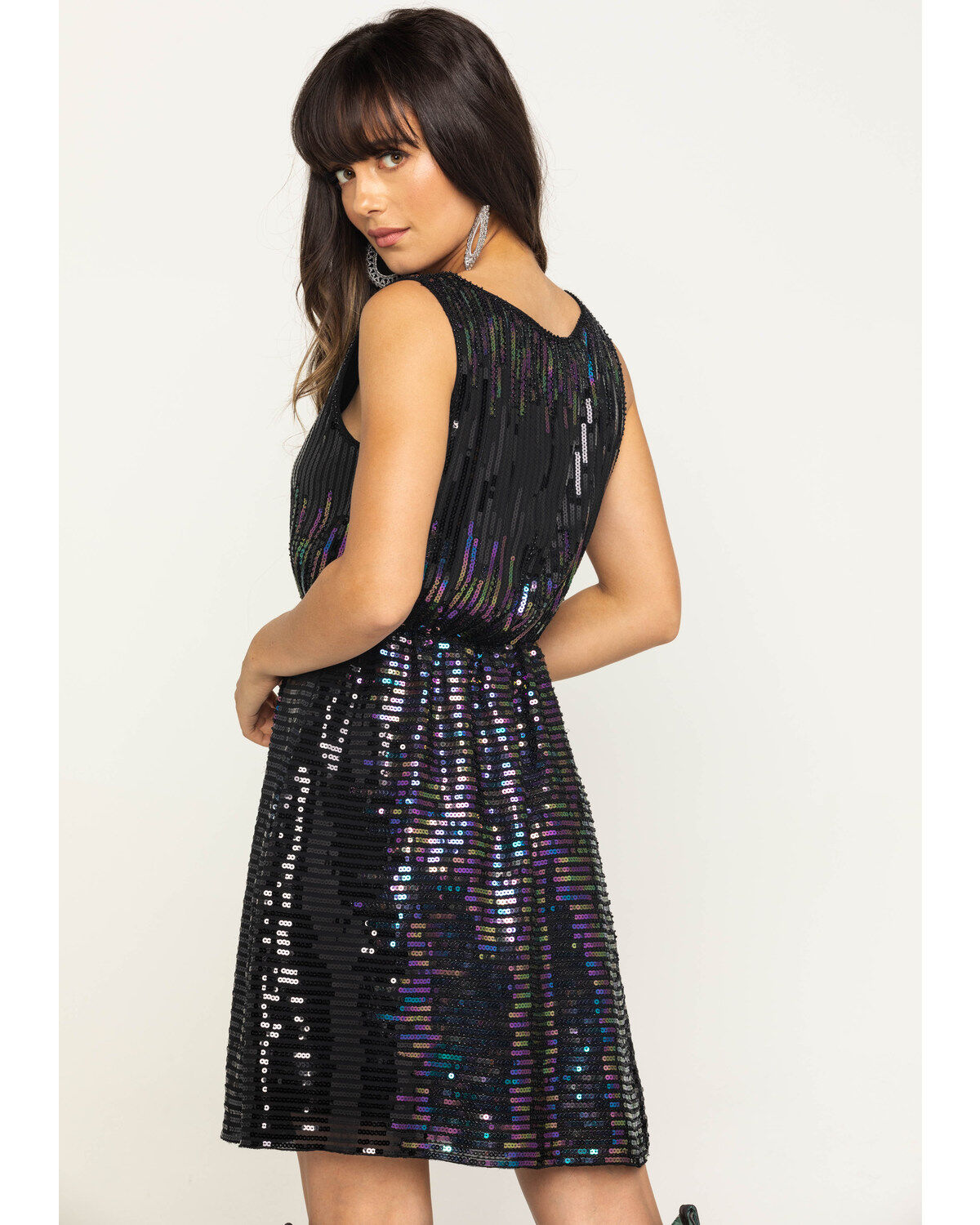 molly bracken sequin sheath dress