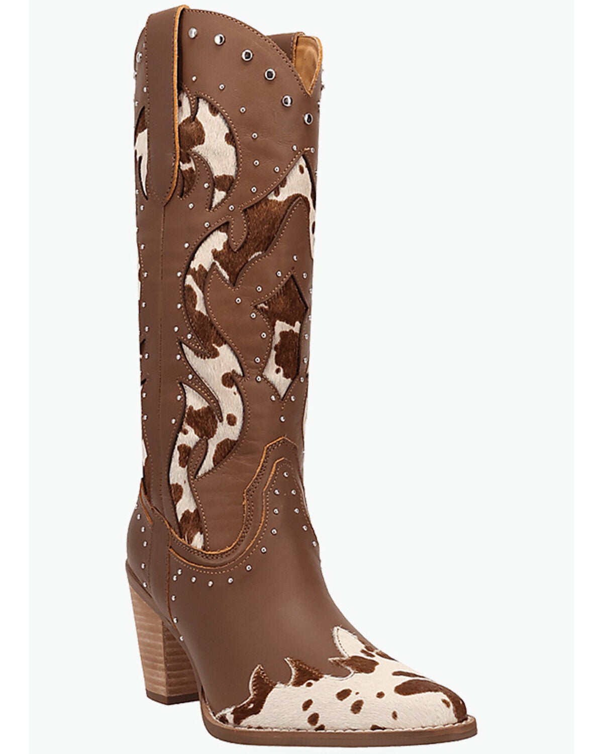 Image #1 - Dingo Women's Untamed Western Boots - Round Toe, Brown, hi-res