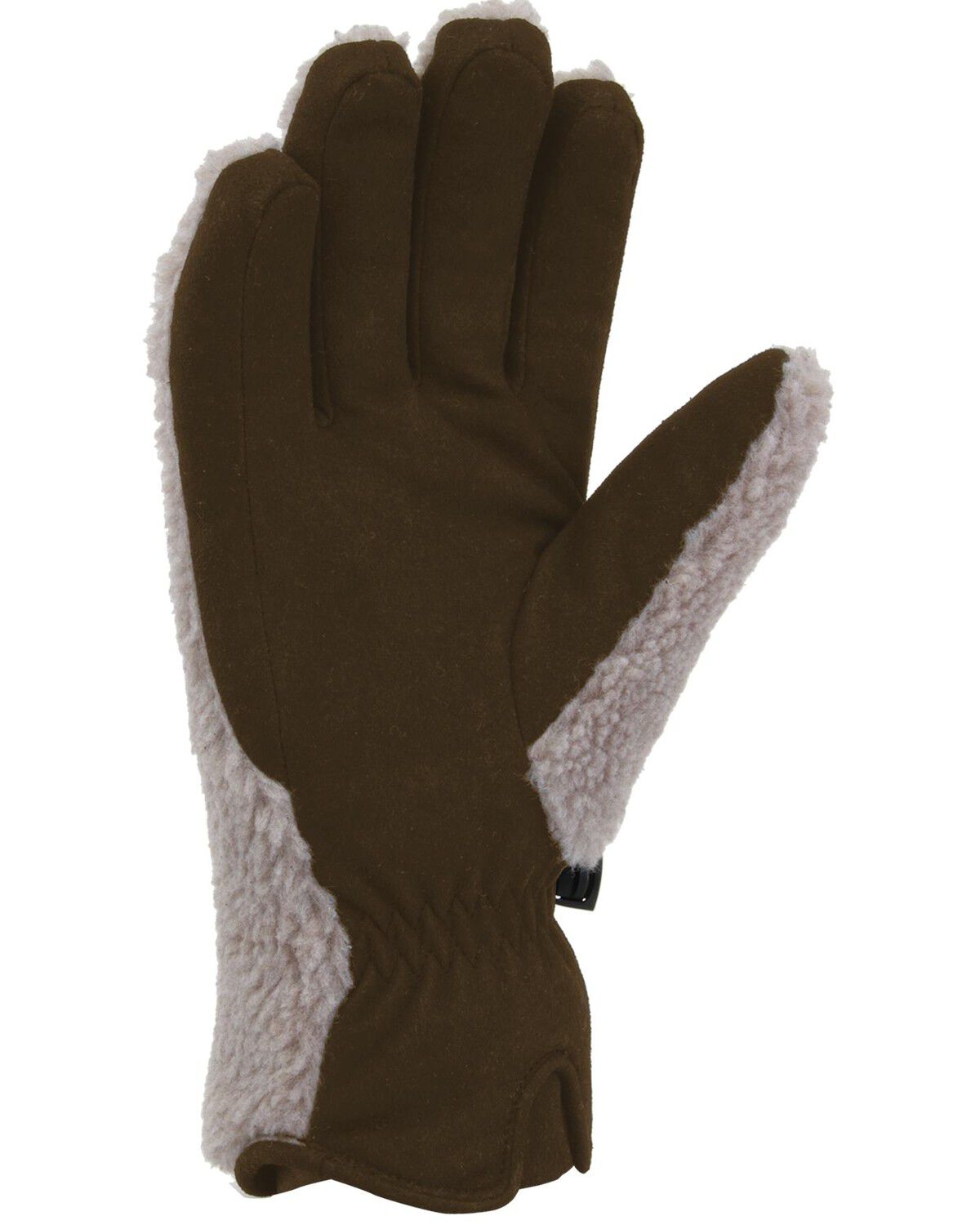Image #2 - Carhartt Women's Sherpa Insulated Gloves, Light Grey, hi-res