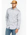 Image #1 - Carhartt Men's FR Solid Twill Long Sleeve Work Shirt, Grey, hi-res