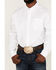 Image #3 - RANK 45® Men's Solid Basic Twill Logo Long Sleeve Button-Down Western Shirt, White, hi-res