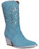 Golo Women's Mae Western Boots - Pointed Toe, Blue, hi-res