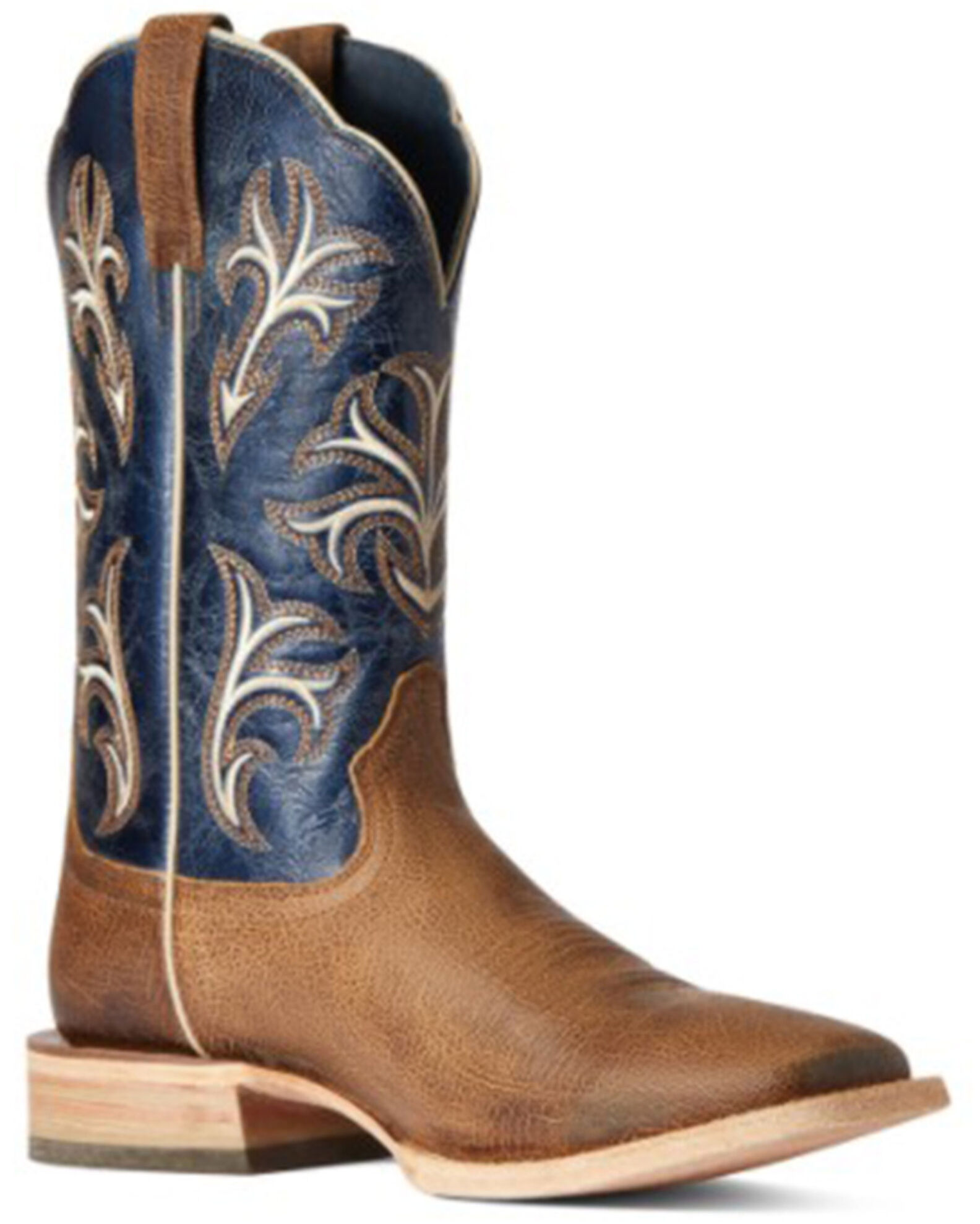 Ariat Men s Cowboss Western Boot Broad Square Toe Boot Barn