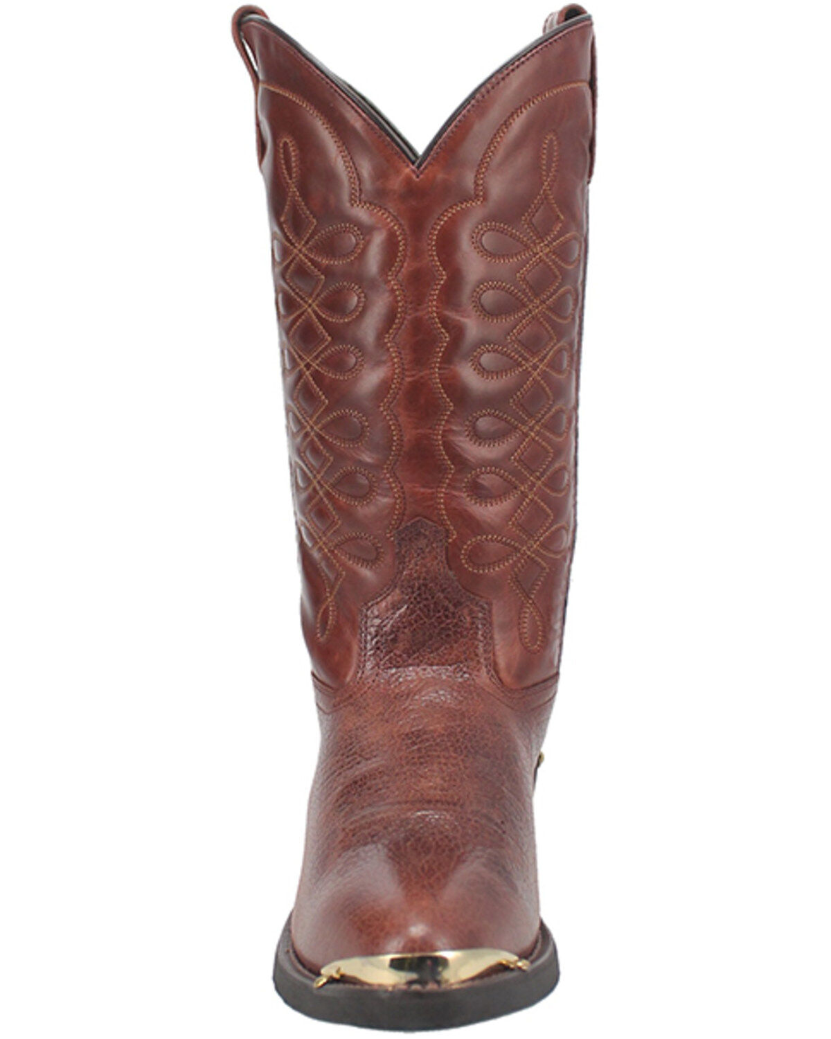 Image #4 - Laredo Men's 12" Western Boots - Round Toe, Russett, hi-res