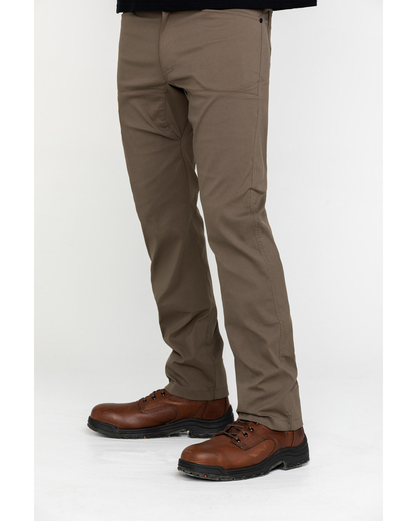 Image #3 - ATG by Wrangler Men's Monel Synthetic Stretch Utility Pants, Brown, hi-res