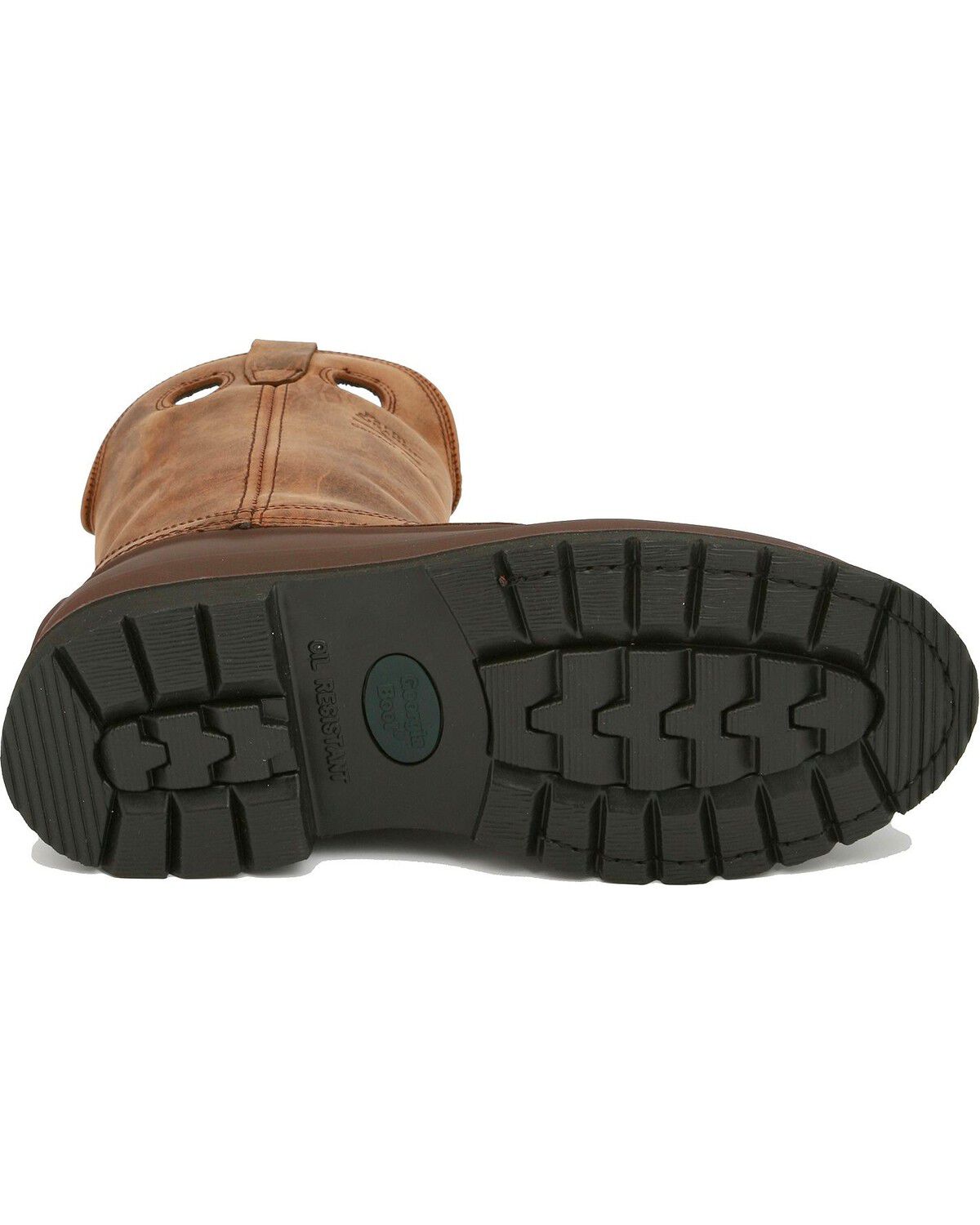 Image #12 - Georgia Men's Muddog Comfort Core Work Boots, Tan, hi-res