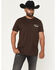 Image #2 - Moonshine Spirit Men's Tequila Bandito Short Sleeve Graphic T-Shirt, Dark Brown, hi-res