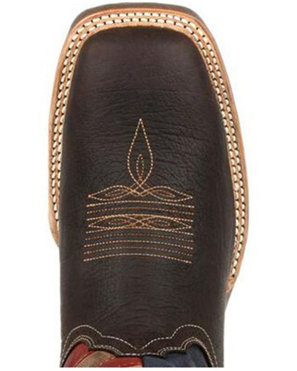 Image #6 - Durango Men's Rebel Pro Vintage Flag Western Performance Boots - Broad Square Toe, , hi-res
