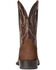 Ariat Men's Sport Buckout Western Boots - Square Toe, Brown, hi-res