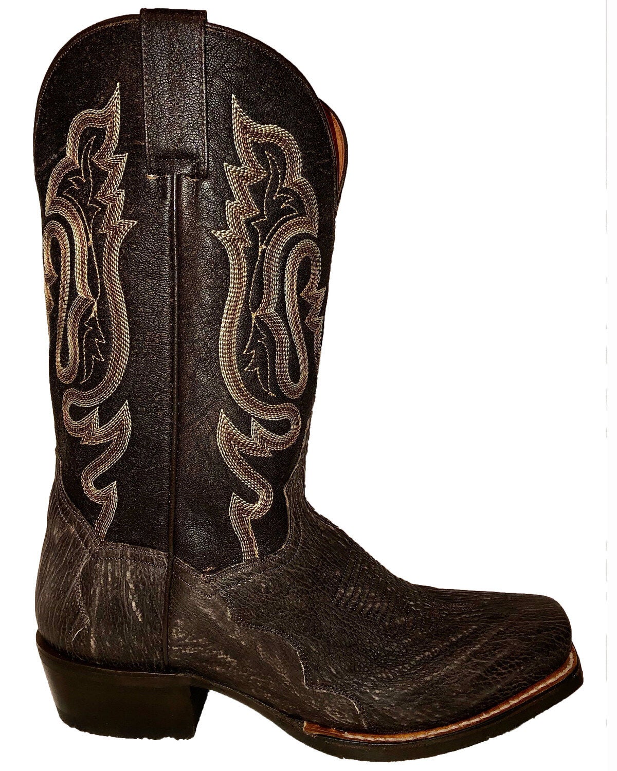 shark square toe boots