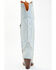 Image #5 - Dan Post Women's Denim Tall Western Boots - Snip Toe, , hi-res