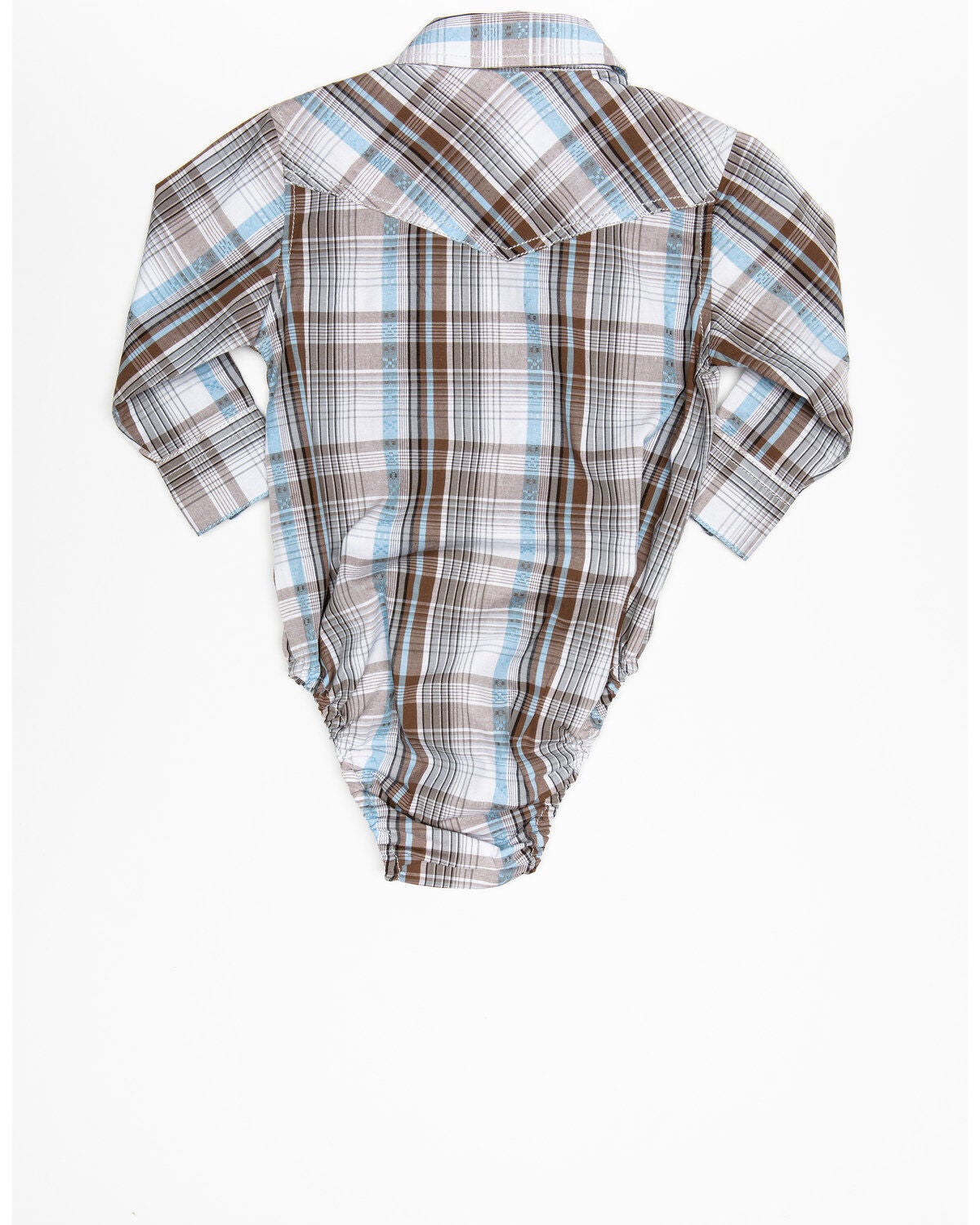 Image #2 - Cody James Infant Boys' Hollister Ranch Multi Plaid Long Sleeve Onesie, Multi, hi-res