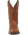 Durango Men's Westward Western Boots - Broad Square Toe, Cognac, hi-res