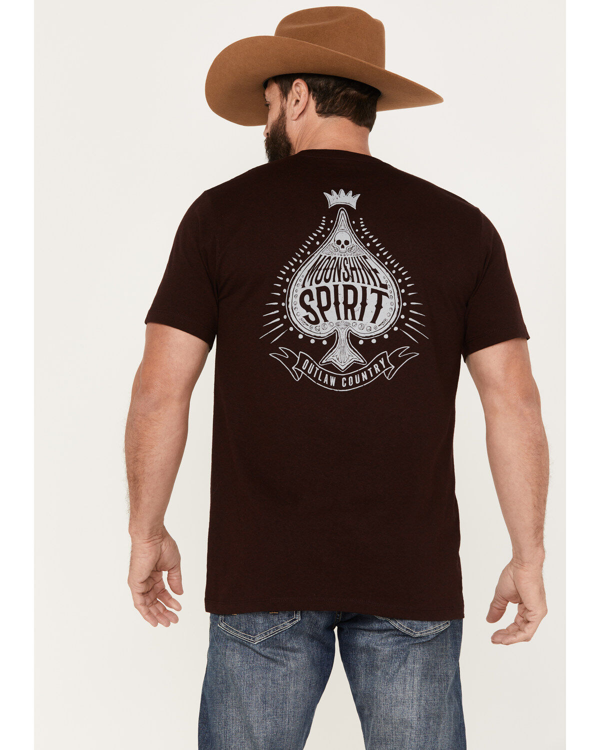 Image #3 - Moonshine Spirit Men's Spades Short Sleeve Graphic T-Shirt, , hi-res