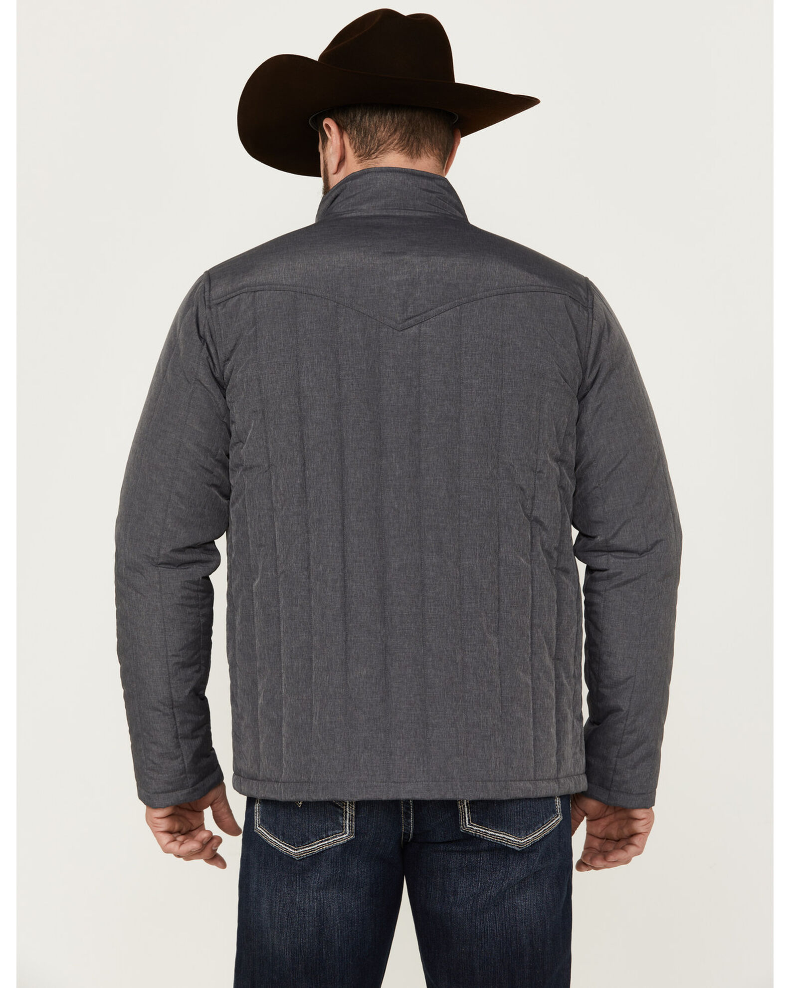 Image #4 - Cody James Men's After Party Lightweight Quilted Puffer Jacket, Charcoal, hi-res
