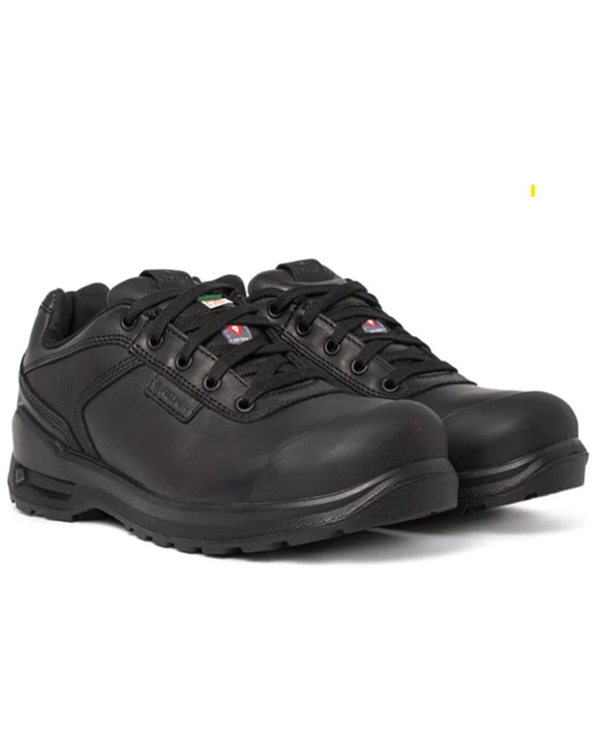 Image #1 - ROYER Men's Inspades Artic Grip Work Shoes - Aluminum Toe, Black, hi-res