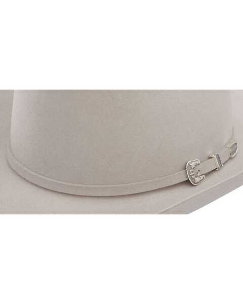 Image #3 - Stetson Men's 6X Skyline Silver Grey Fur Felt Cowboy Hat, , hi-res