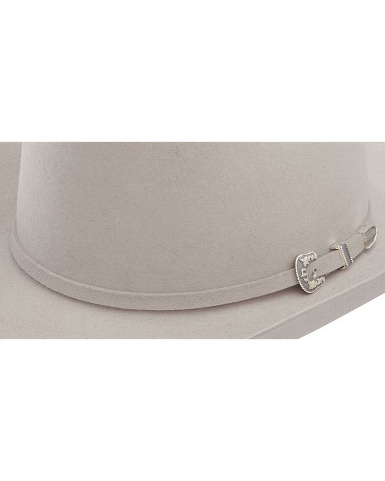 Stetson Men's 6X Skyline Silver Grey Fur Felt Cowboy Hat, , hi-res