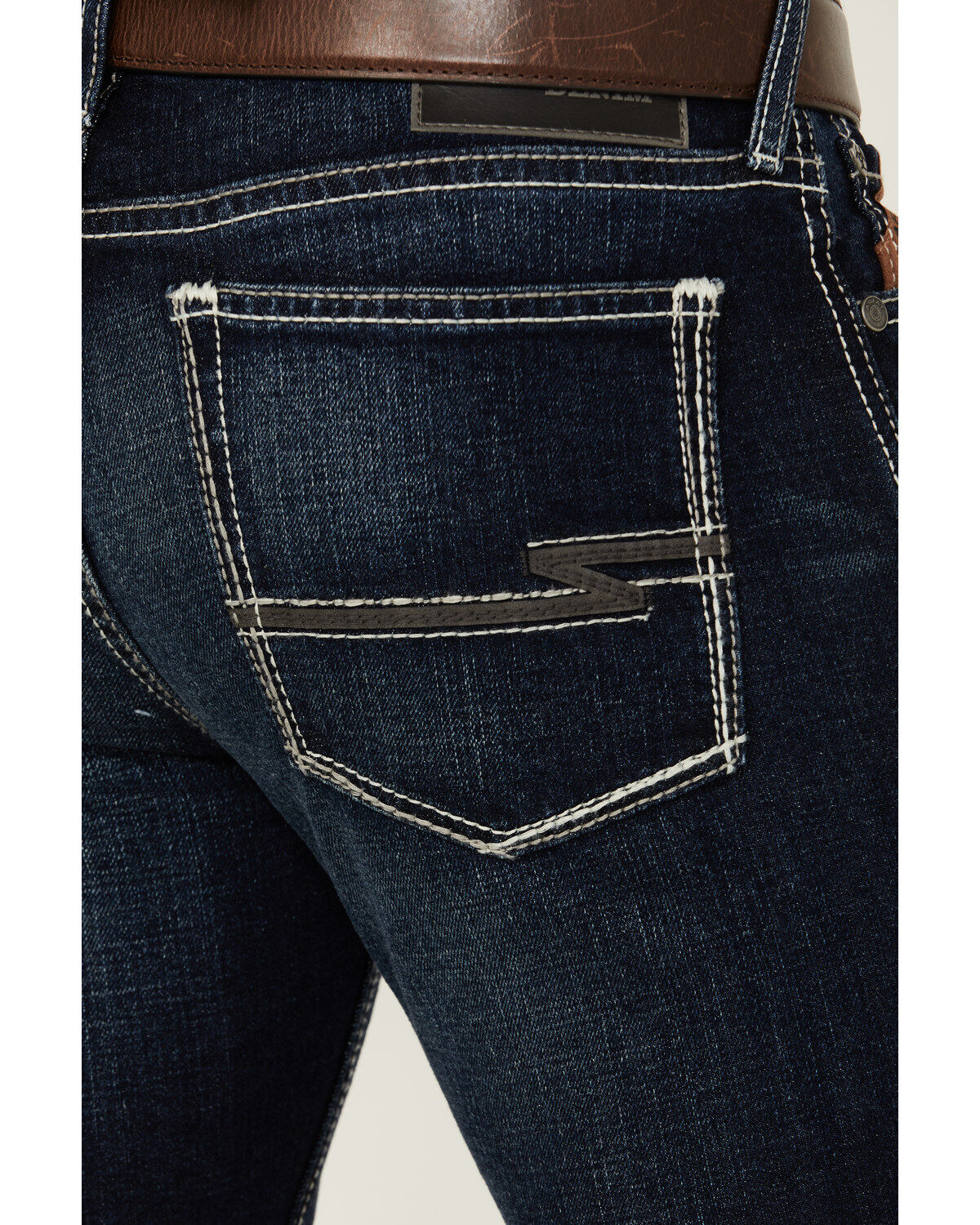 Product Name:  Ariat Men's M8 Dark Wash Nightingale Antelope Modern Slim Stretch Denim Jeans