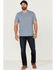 Image #2 - Flag & Anthem Men's Biscoe Stripe Pocket T-Shirt, Blue, hi-res