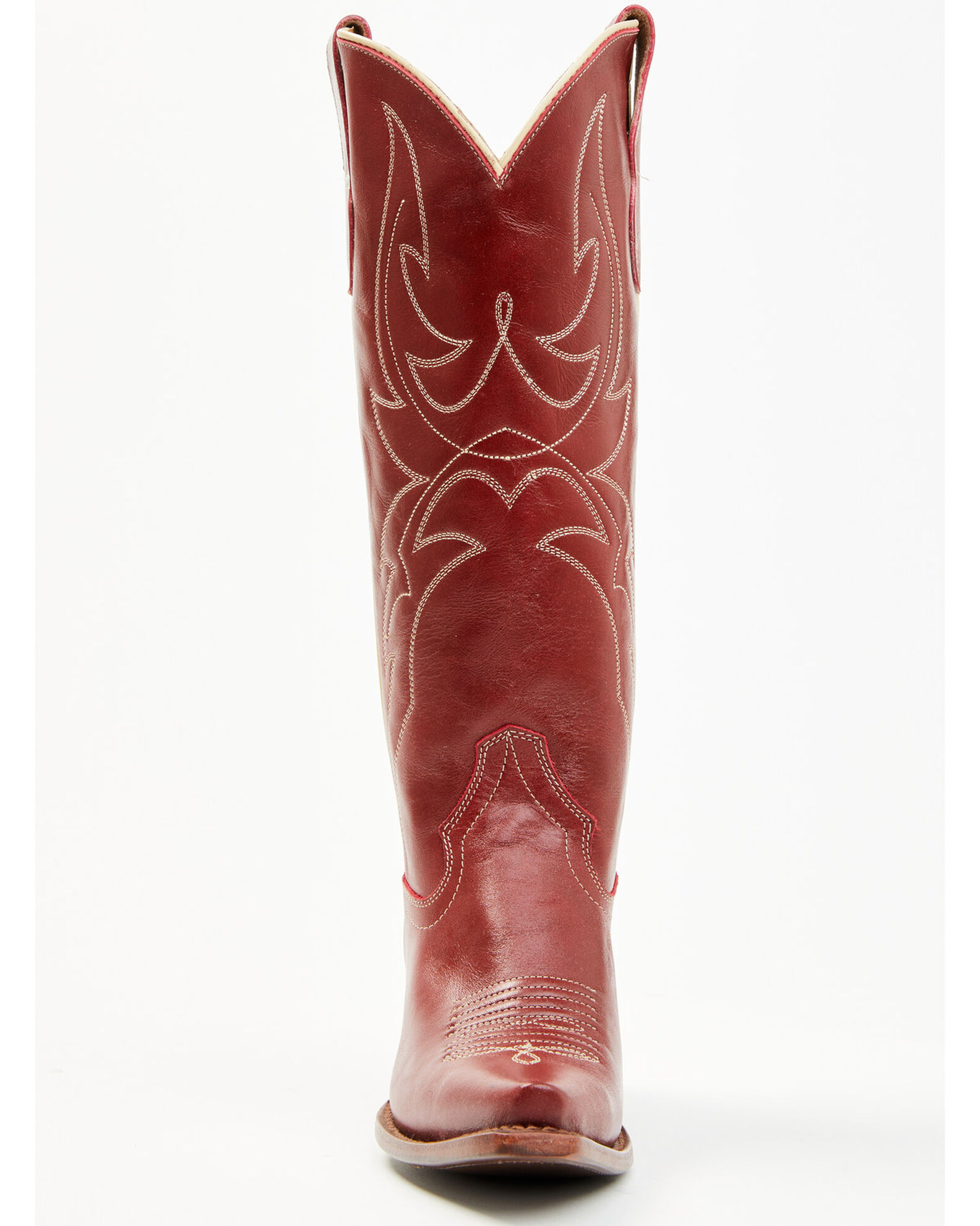 Image #4 - Idyllwind Women's Dallas Alice Western Boots - Snip Toe, Brick Red, hi-res