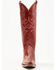 Image #4 - Idyllwind Women's Dallas Alice Western Boots - Snip Toe, Brick Red, hi-res