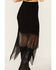 Image #4 - Wild Moss Women's Jacquard Lace Skirt, Black, hi-res