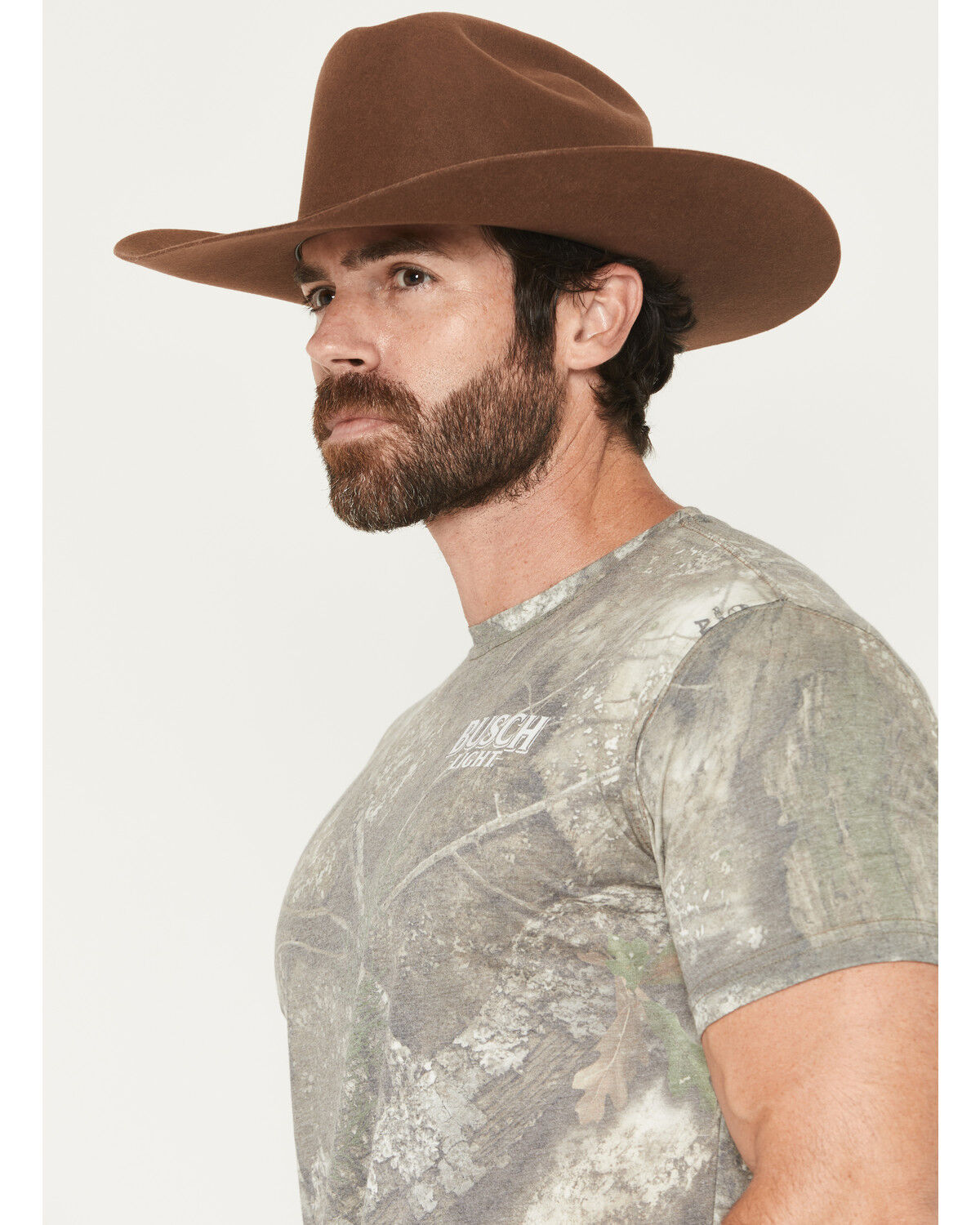 Image #3 - Buckwear Men's Busch Whitetail Camo Print Short Sleeve Graphic T-Shirt, Camouflage, hi-res