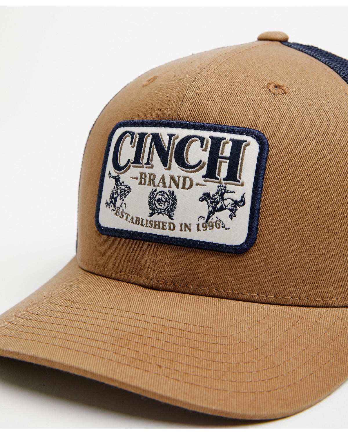 Image #2 - Cinch Men's Logo Ball Cap, Brown, hi-res