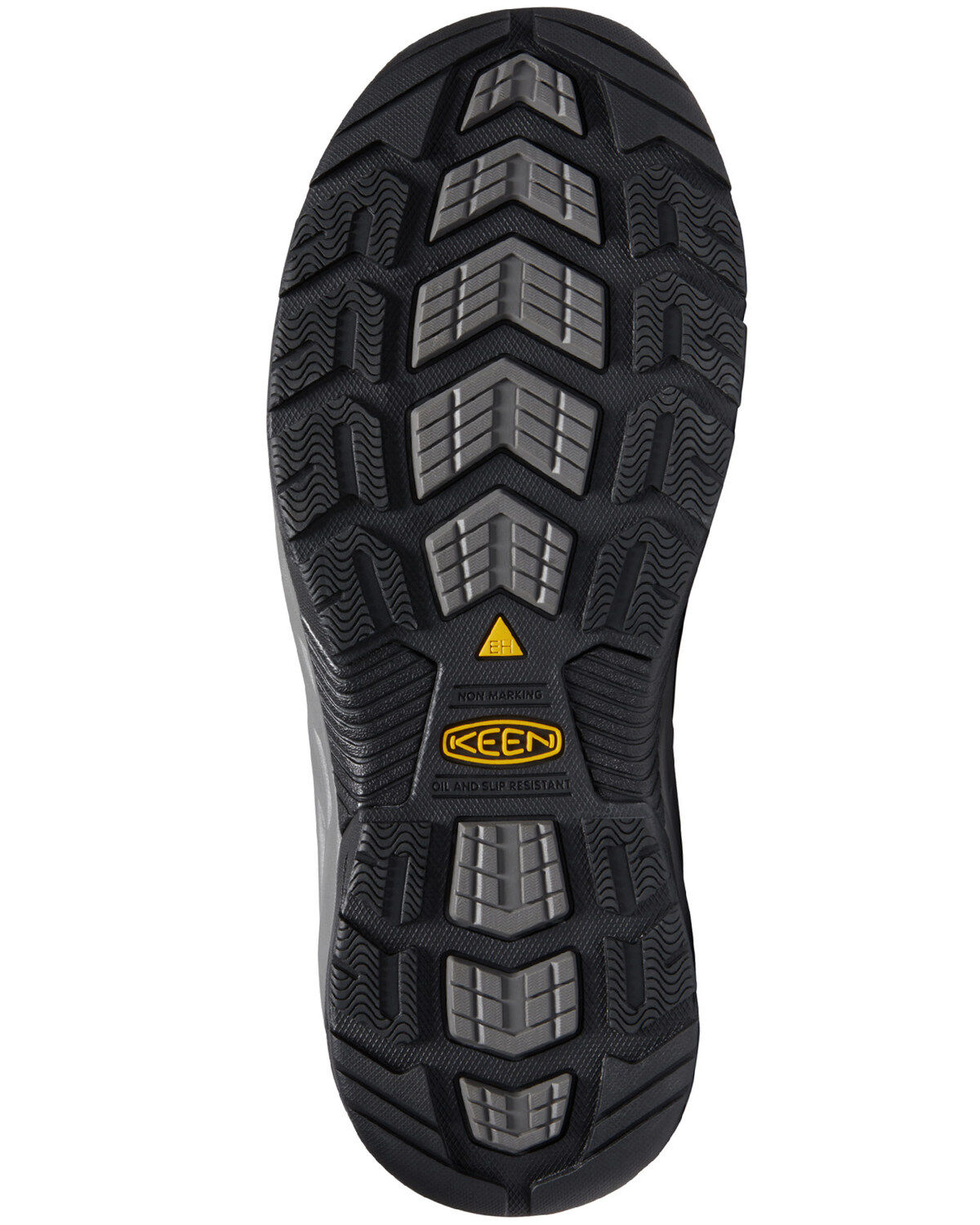 Image #4 - Keen Men's Atlanta Cool II Work Shoes - Steel Toe, Black, hi-res