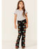 Image #1 - Ranch Dress'n Girls' High Rise Arizona Flare Jeans, Black, hi-res