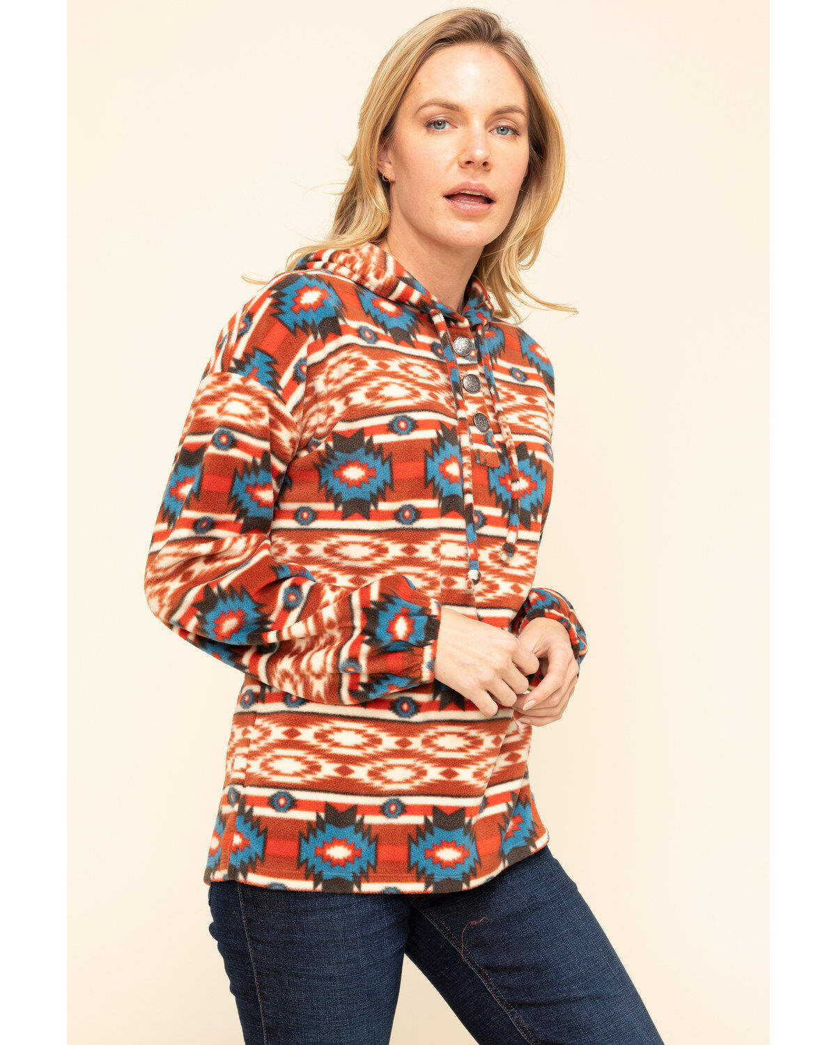 Wrangler aztec hoodie