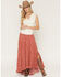 Image #1 - Wild Moss Women's Western Conversation Print High-Low Skirt, Rust Copper, hi-res