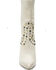 Image #3 - Free People Women's Dakota Heel Studded Western Boots - Round Toe, White, hi-res