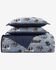 Image #2 - HiEnd Accents Settler Reversible Twin Size Quilt Set - 2 Piece, Blue, hi-res