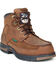 Image #1 - Georgia Men's Steel Toe Waterproof Athens Work Boots, Brown, hi-res
