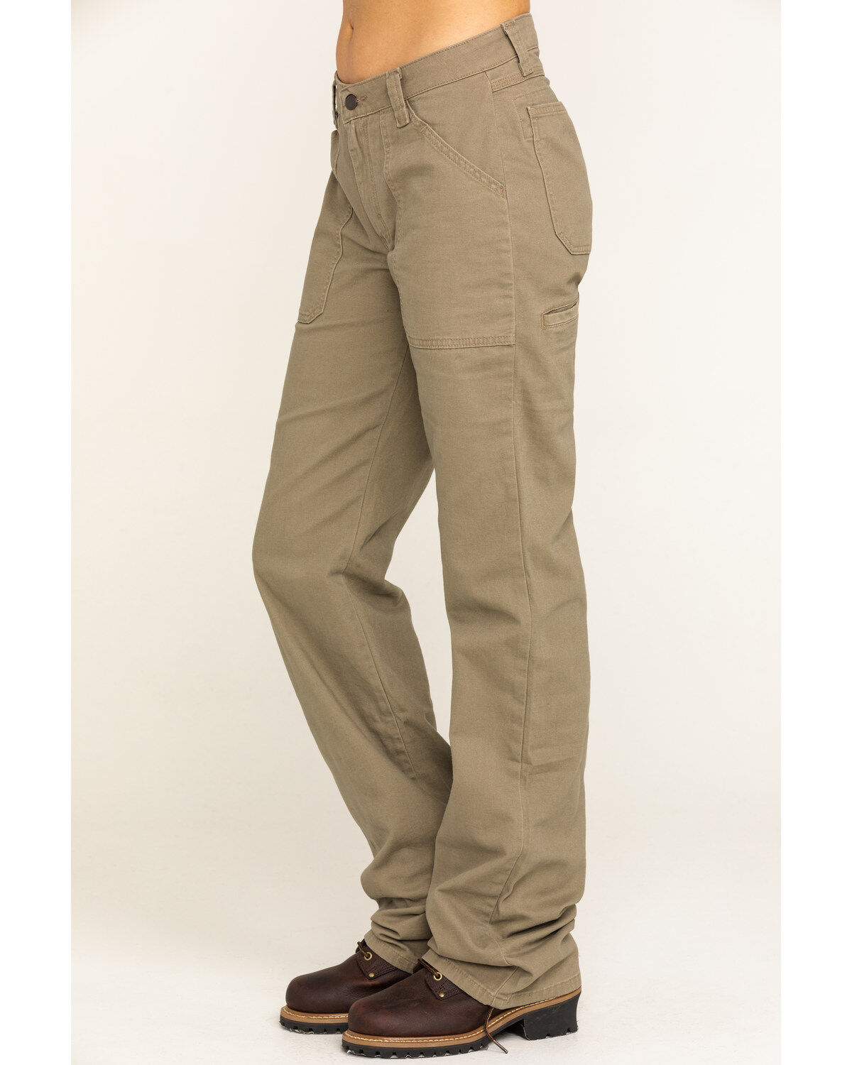 tan work pants womens