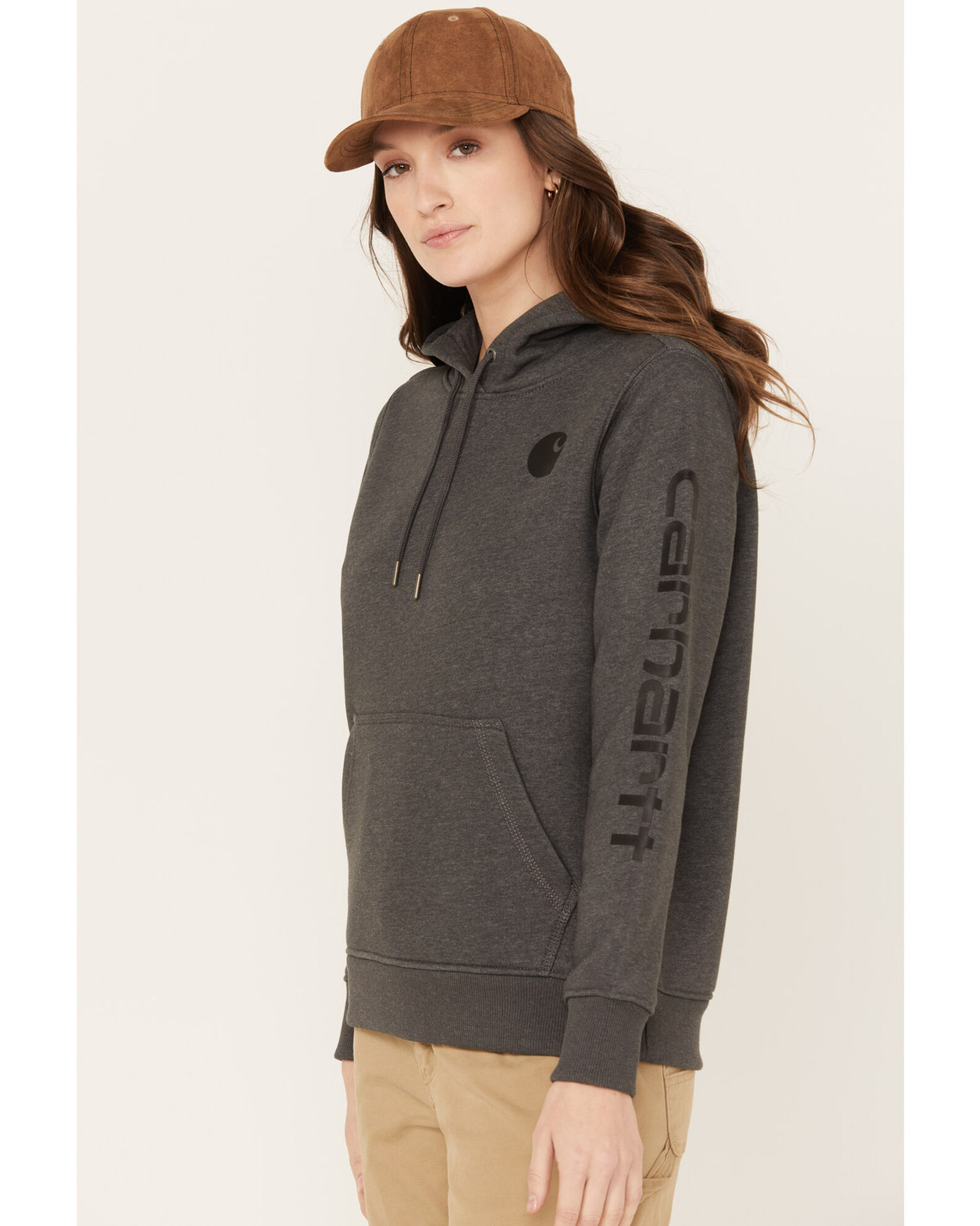 Carhartt clarksburg graphic sleeve pullover sweatshirt 2025
