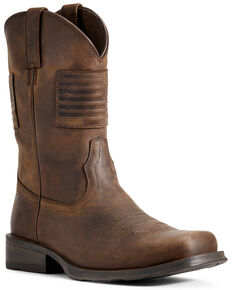 Men S Square Toe Boots Boot Barn