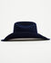 Image #3 - Idyllwind Women's Bluebird 5X Wool Cowboy Hat, Navy, hi-res
