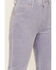 Image #2 - Wrangler Women's Wild West High Rise Corduroy Straight Jean, Blue, hi-res