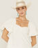 Show Me Your Mumu Women's Odette Midi Dress, White, hi-res